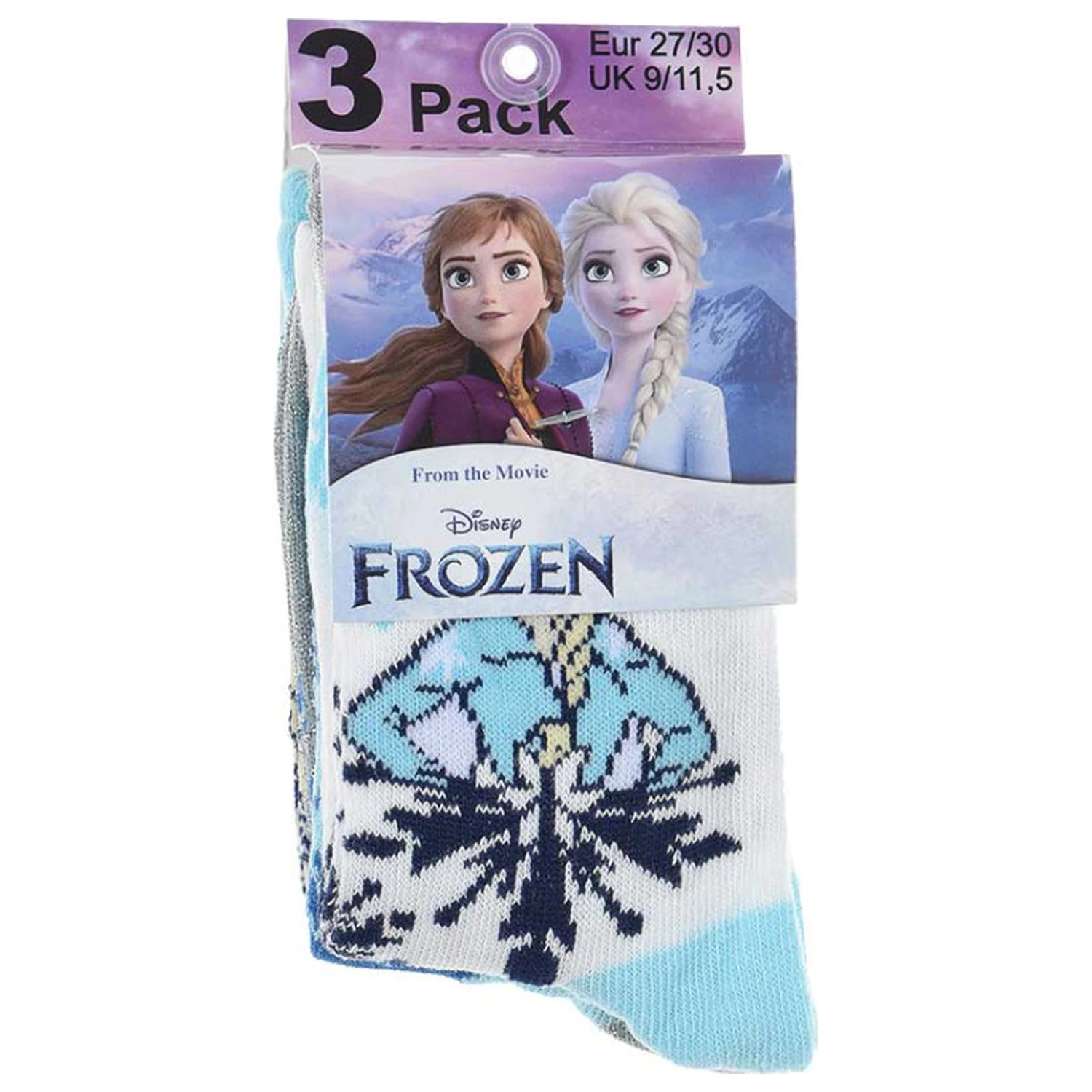 Disney Frozen Ice Kingdom Kinder Socken 23/26 Produktfoto