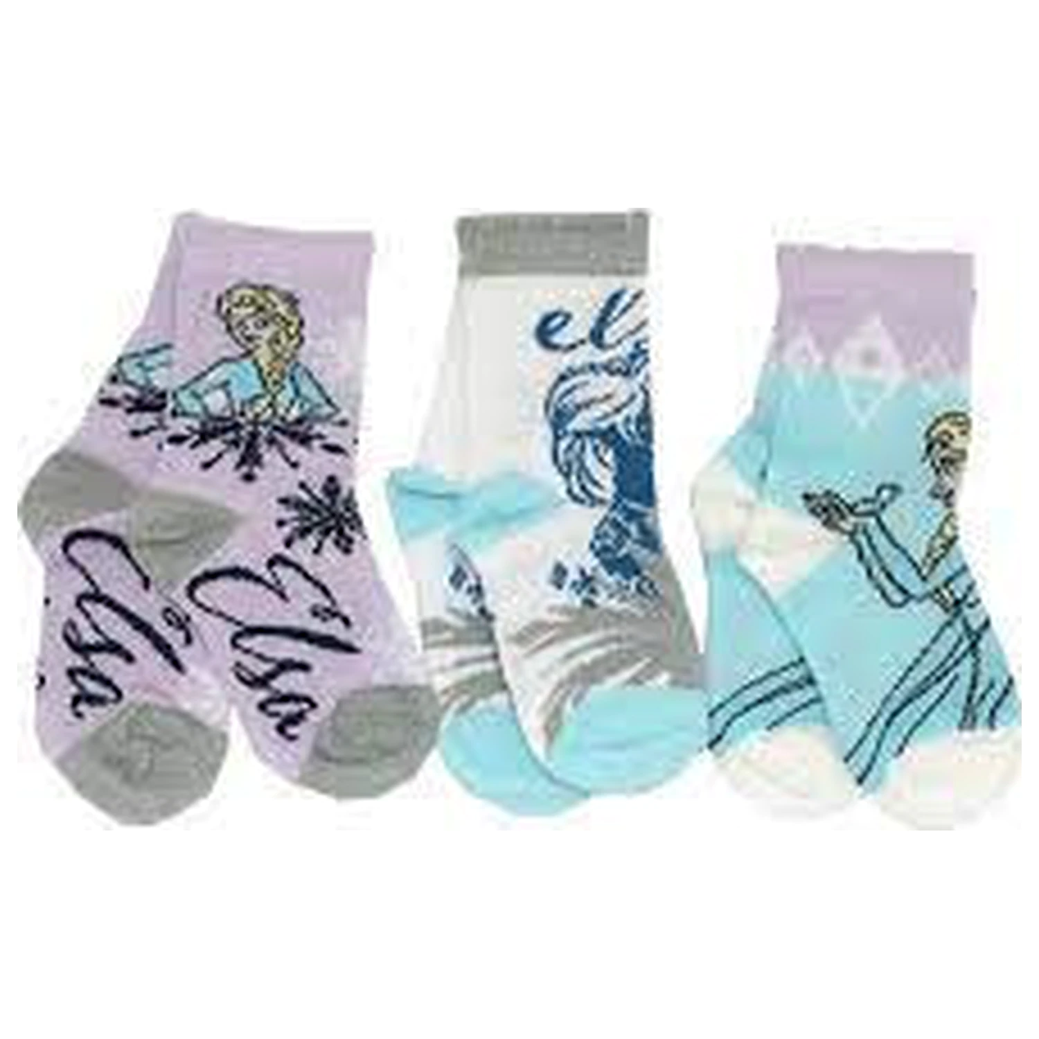 Disney Frozen Icy Elsa Kinder Socken 23/26 Produktfoto