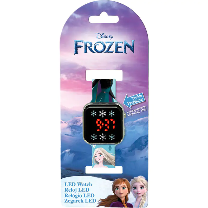 Disney Frozen II LED-Armbanduhr termékfotó