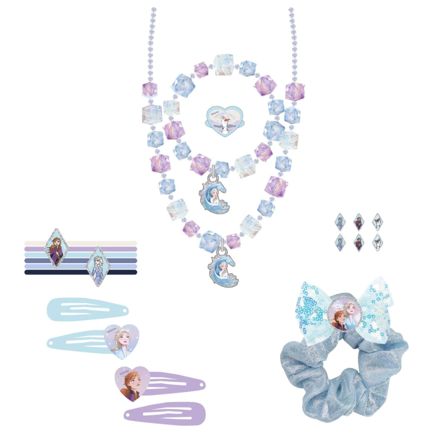 Disney Frozen Journey Haar-Accessoire und Schmuck Set 15 Stück Produktfoto