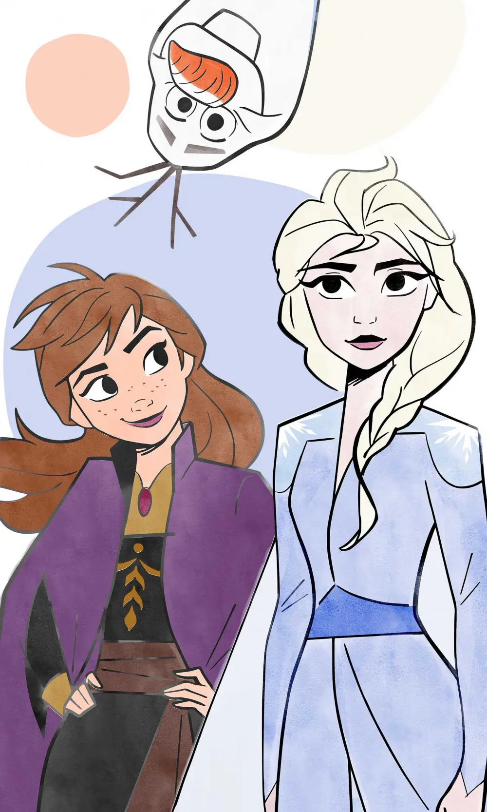 Disney Frozen Hand- und Gesichtstuch, Tuch 30*50cm Produktfoto