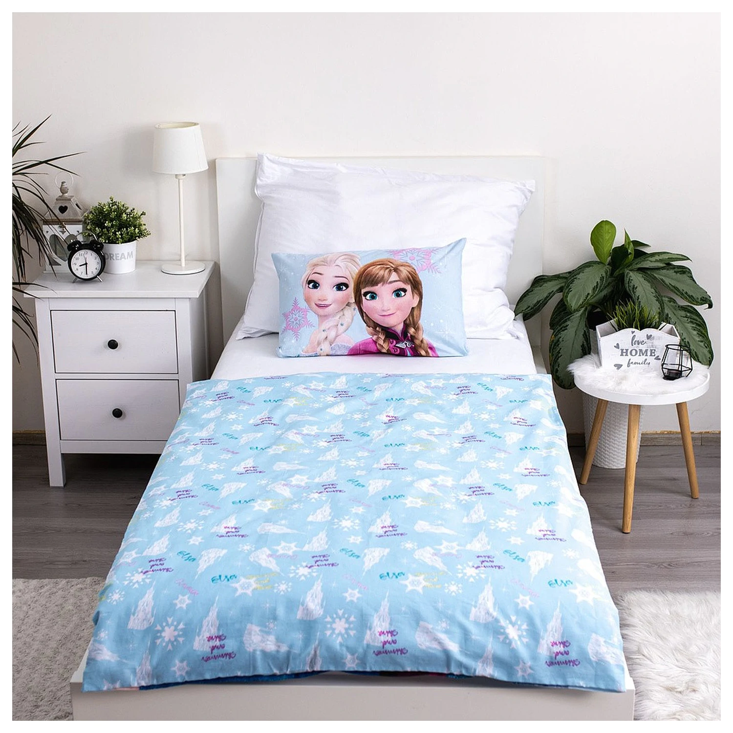 Disney Frozen Hellblau Kleinkind/Vorschulkind Bettbezug Produktfoto