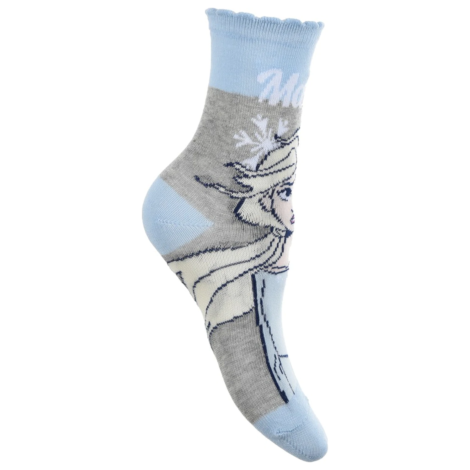 Disney Frozen Love Blau Kinder Socken 31/34 Produktfoto