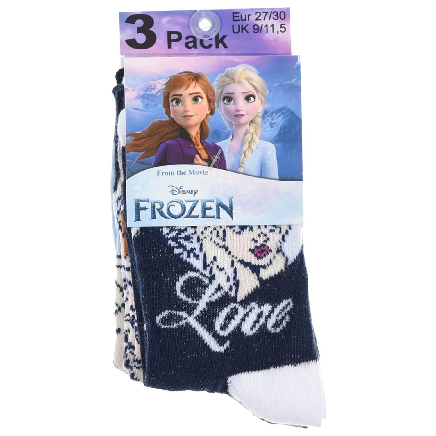 Disney Frozen Love Kinder Socken 31/34 Produktfoto