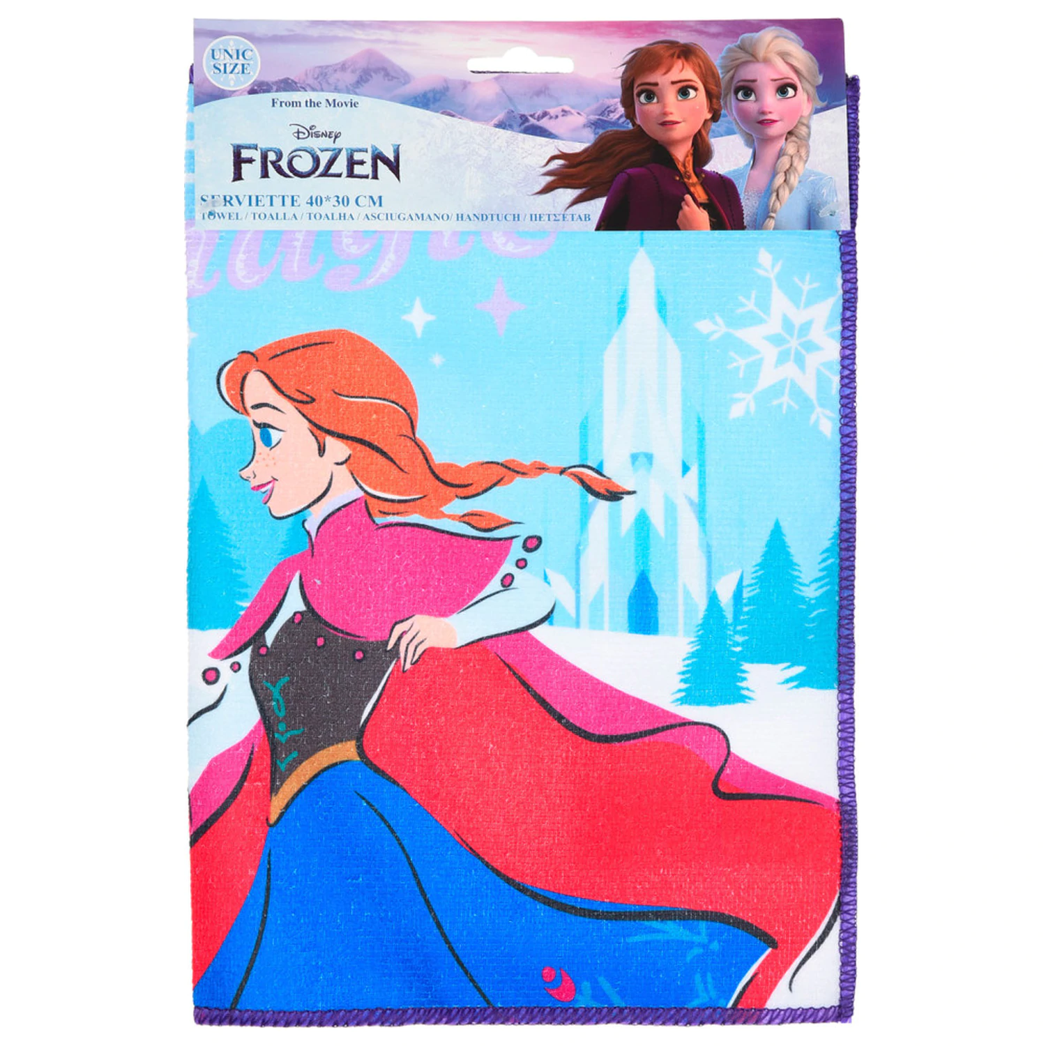 Disney Frozen Magic Handtuch, Gesichtstuch, Badetuch Produktfoto