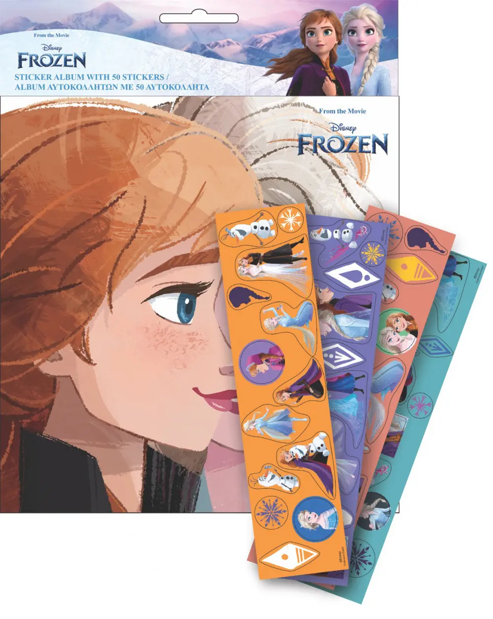 Disney Frozen Sticker Album mit 50 Stickern Produktfoto