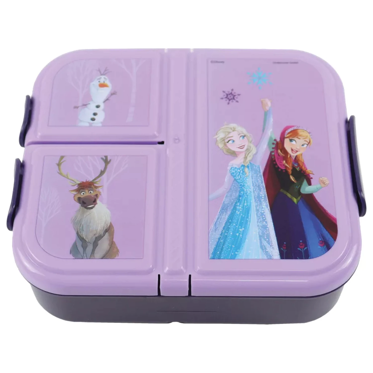 Disney Frozen Moderne Magie Mehrfachfächer Brotdose, Sandwichbox Produktfoto