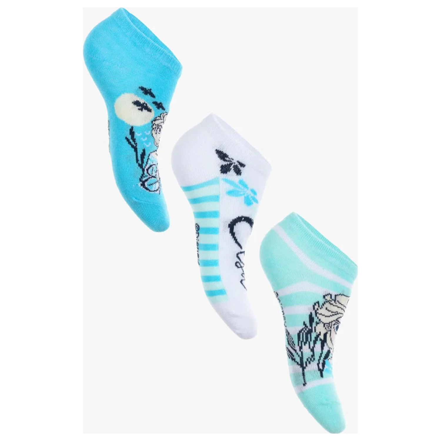Disney Frozen Ocean Blue Kinder Geheim Socken 23/26 Produktfoto