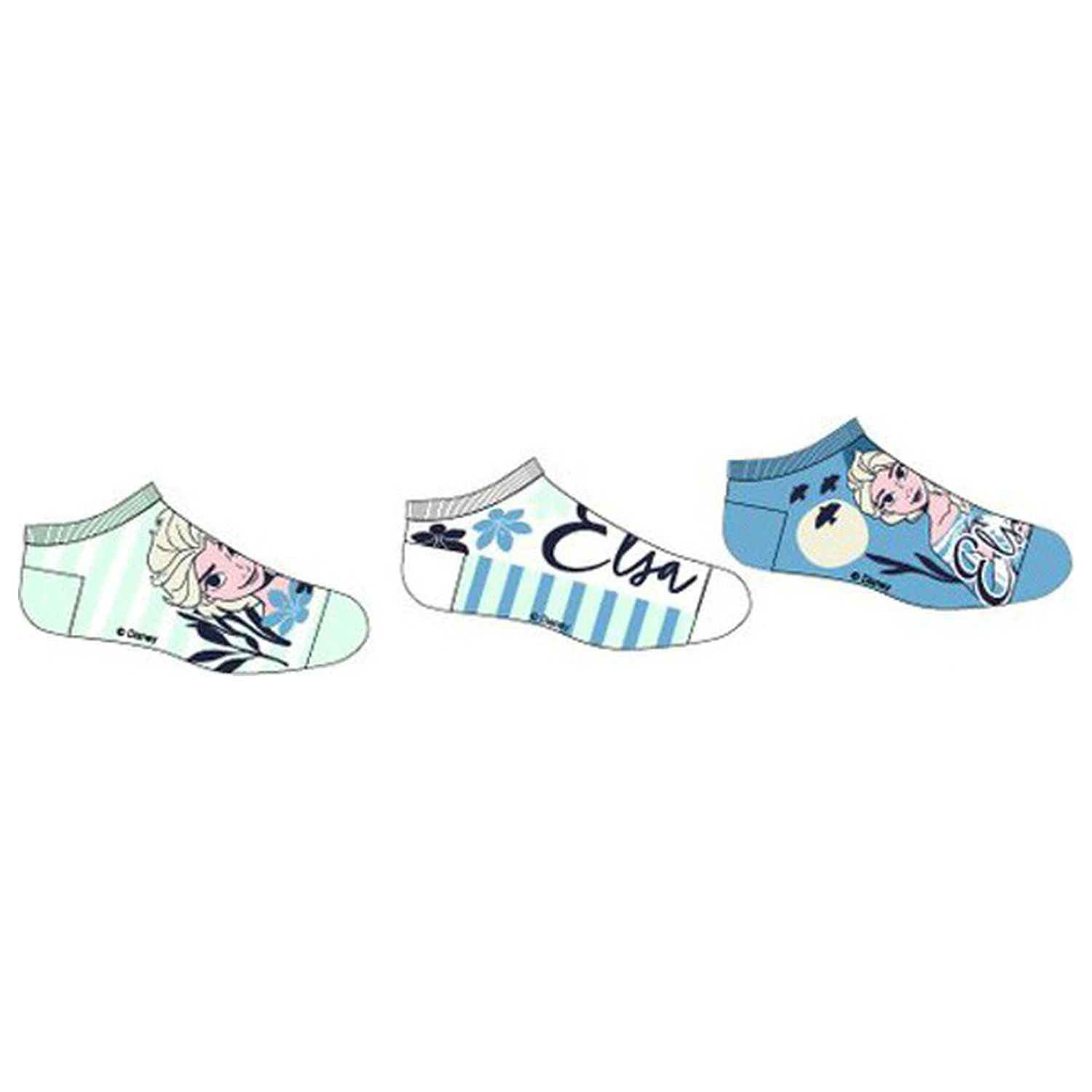Disney Frozen Ocean Blue Kids Secret Socken 31/34 Produktfoto
