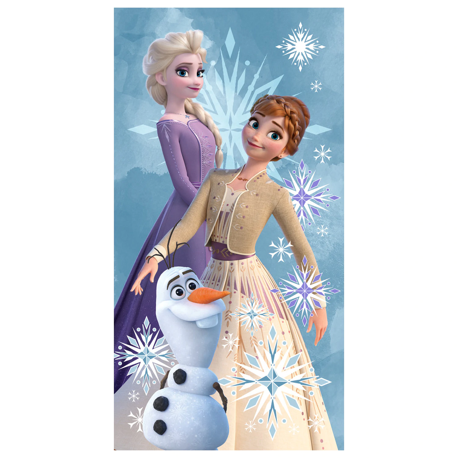 Disney Frozen Olaf and the Sisters Handtuch Produktfoto