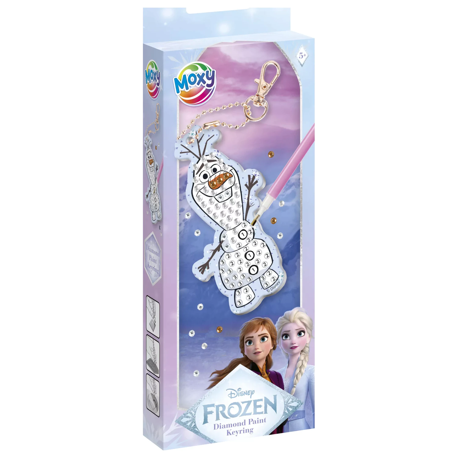Disney Frozen Olaf Diamond Painting Schlüsselanhänger Kit Produktfoto