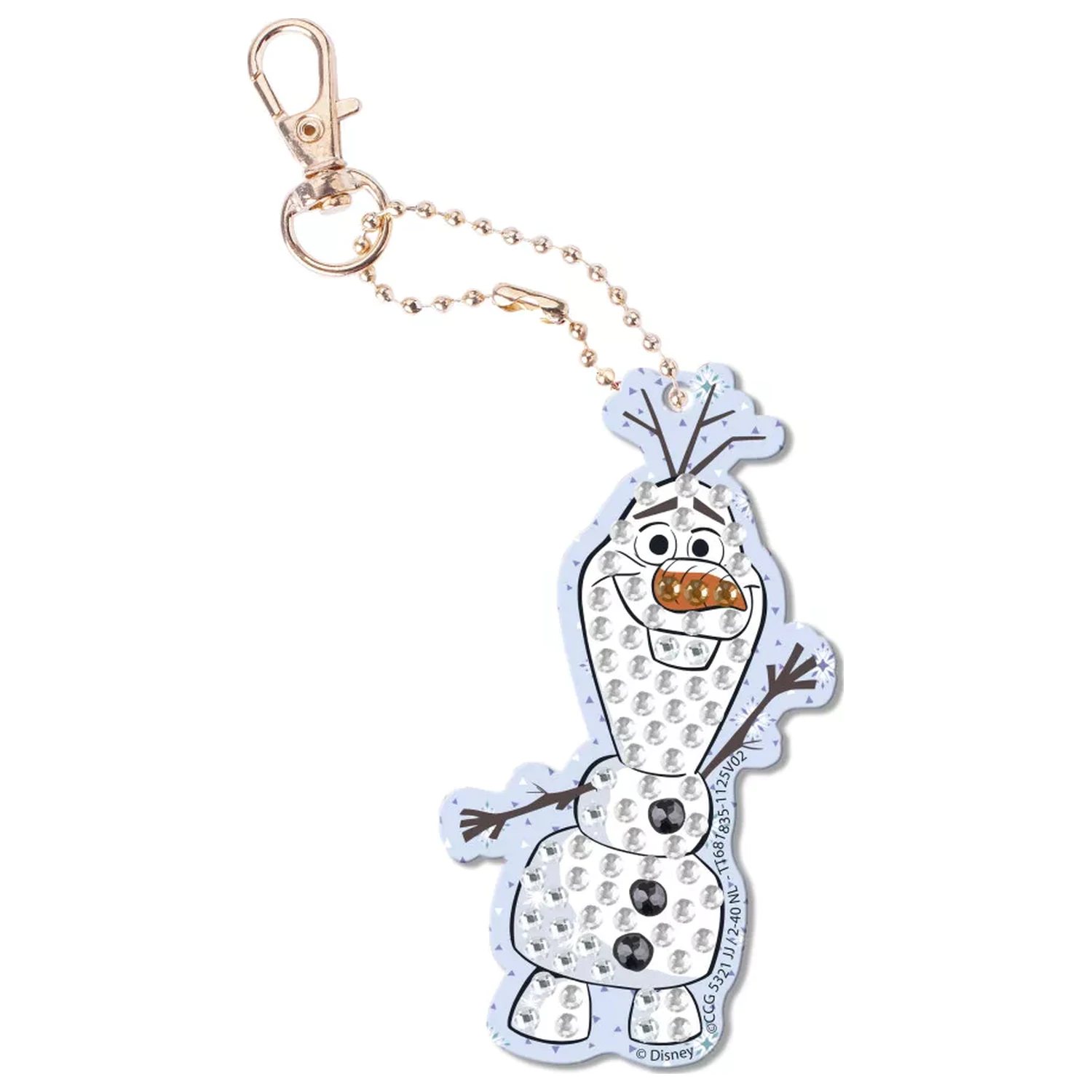 Disney Frozen Olaf Diamond Painting Schlüsselanhänger Kit Produktfoto