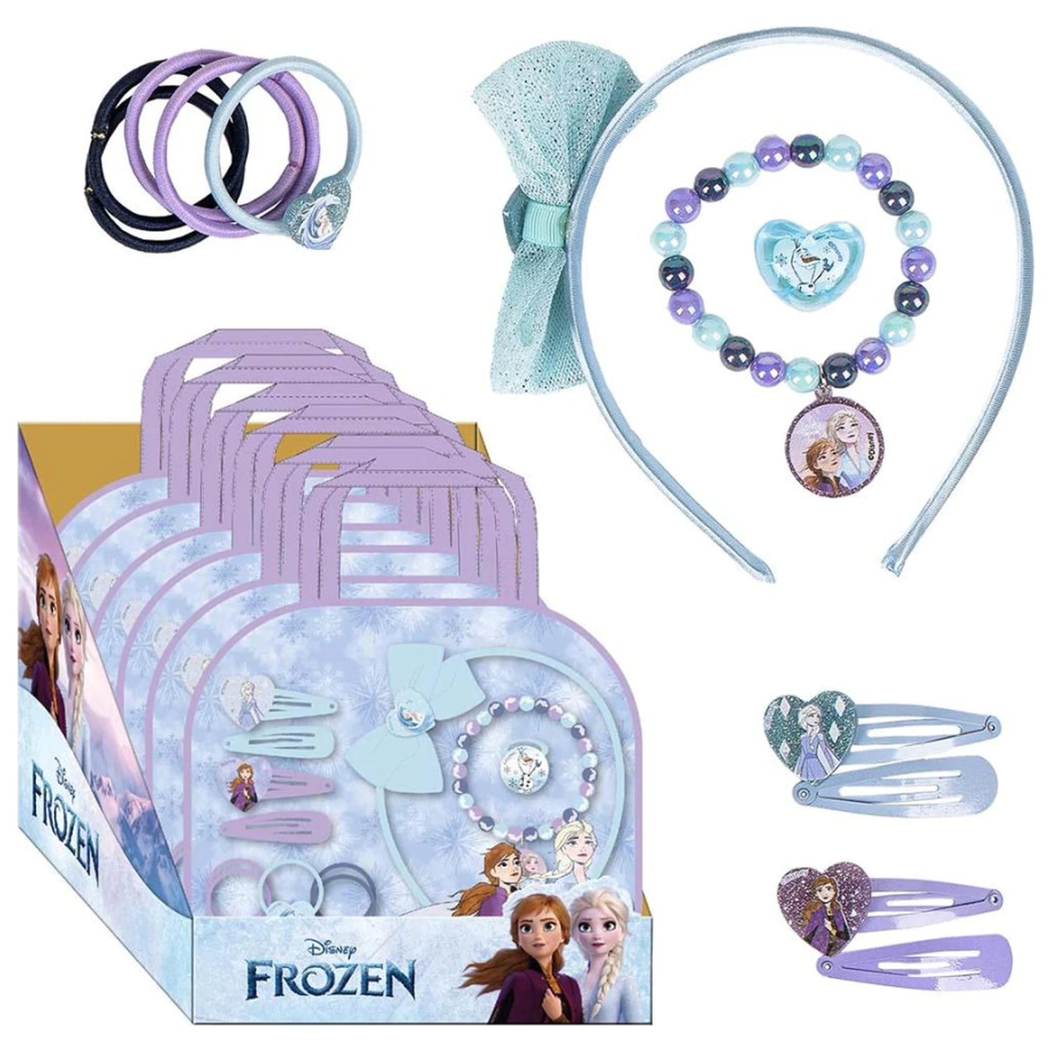 Disney Frozen Unterwegs Haar-Accessoire Set Produktfoto