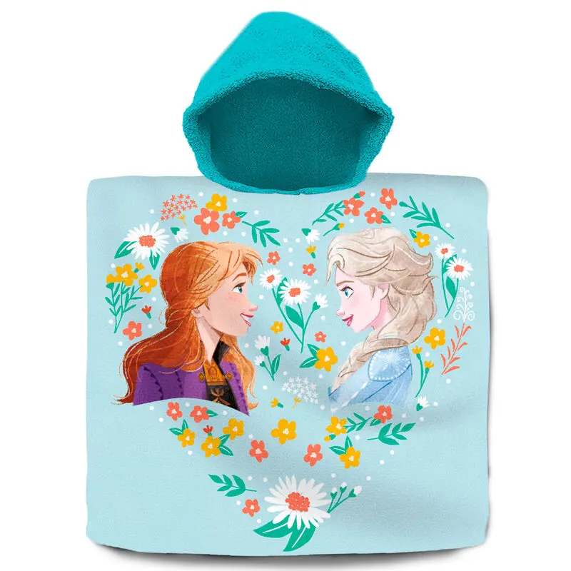 Disney Frozen Baumwolle Poncho Handtuch Produktfoto