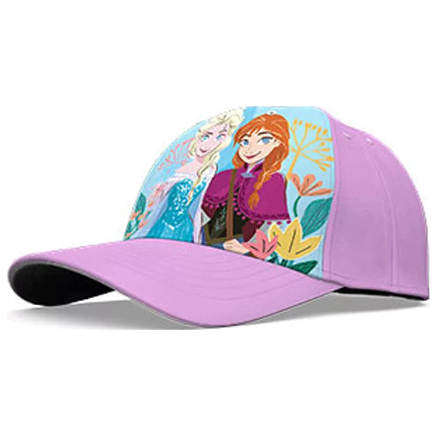Disney Frozen Lila Blumen Kinder-Baseballkappe 52 cm Produktfoto