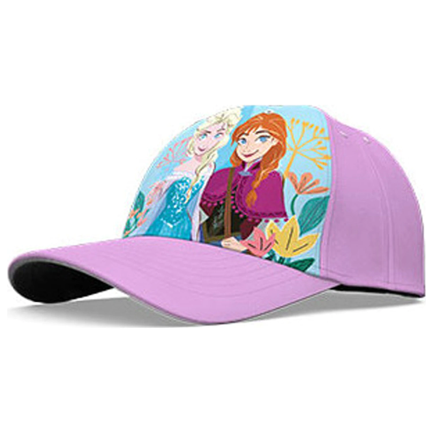 Disney Frozen Purple Flowers Kinder Baseball Cap 54 cm Produktfoto