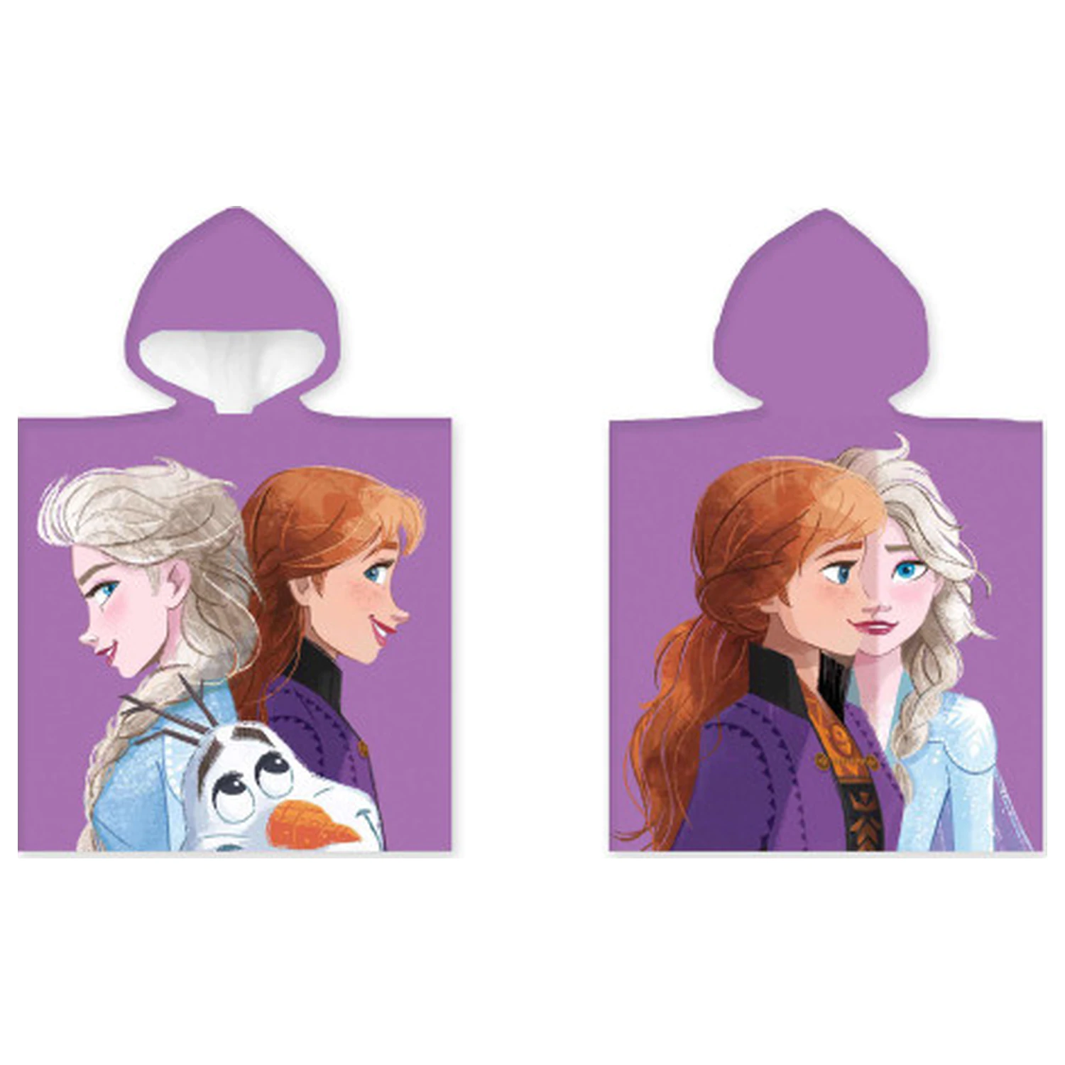 Disney Frozen Lila Strandtuch Poncho Produktfoto