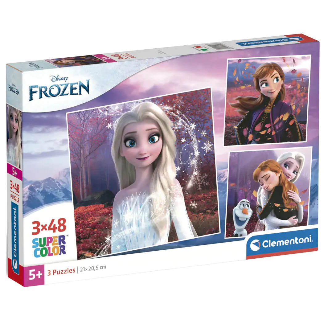 Disney Frozen Puzzle 3x48St termékfotó