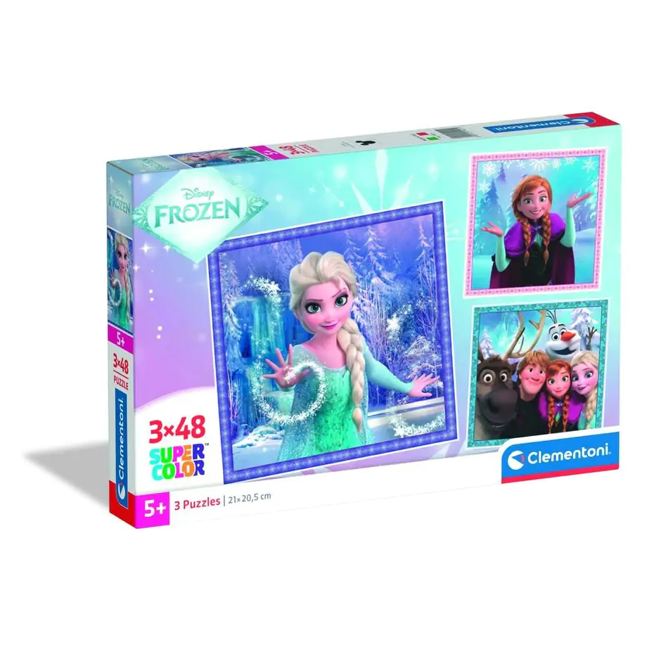 Disney Frozen Puzzle 3x48St Produktfoto