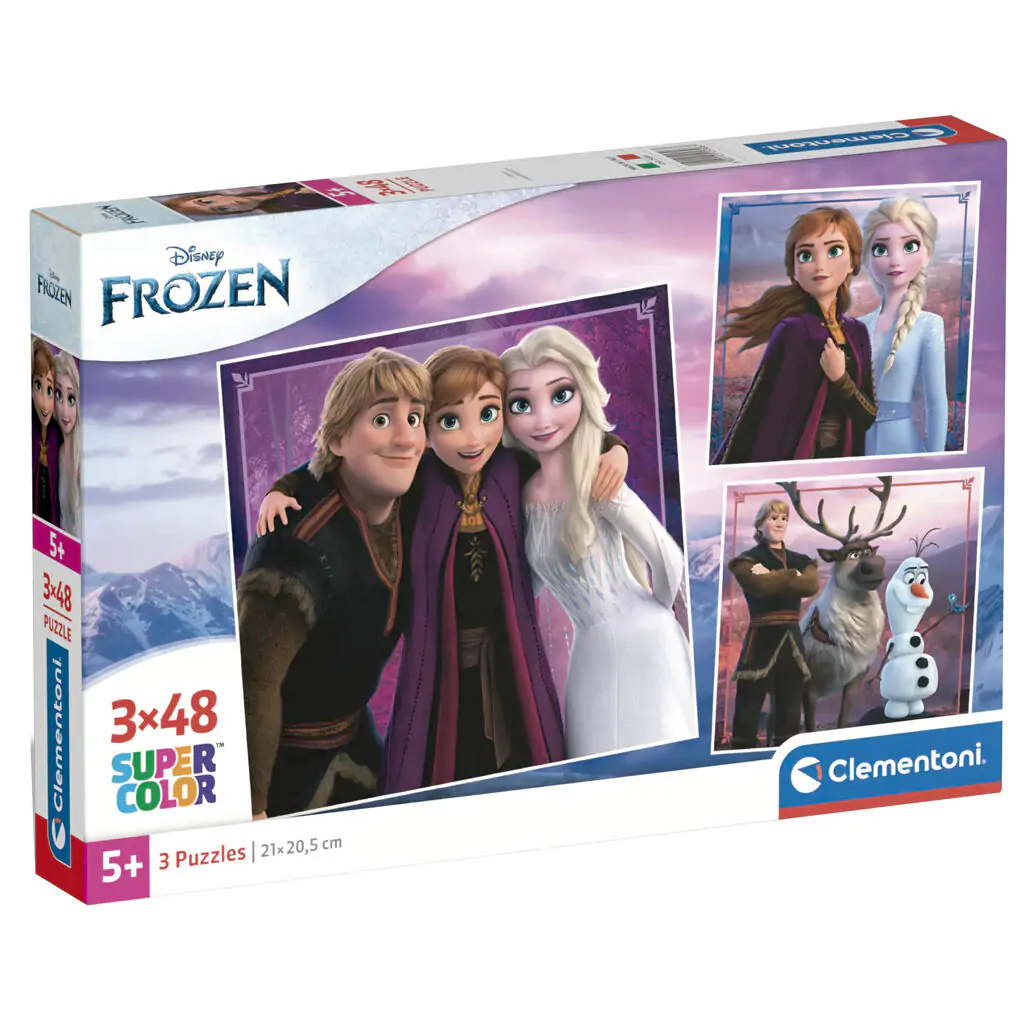 Disney Frozen Puzzle 3x48St Produktfoto