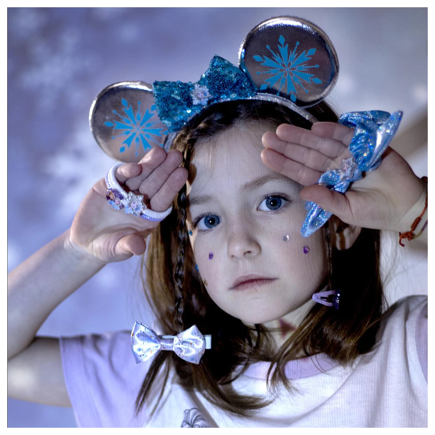 Disney Frozen Royal Haarspange und Schleifen Set Produktfoto