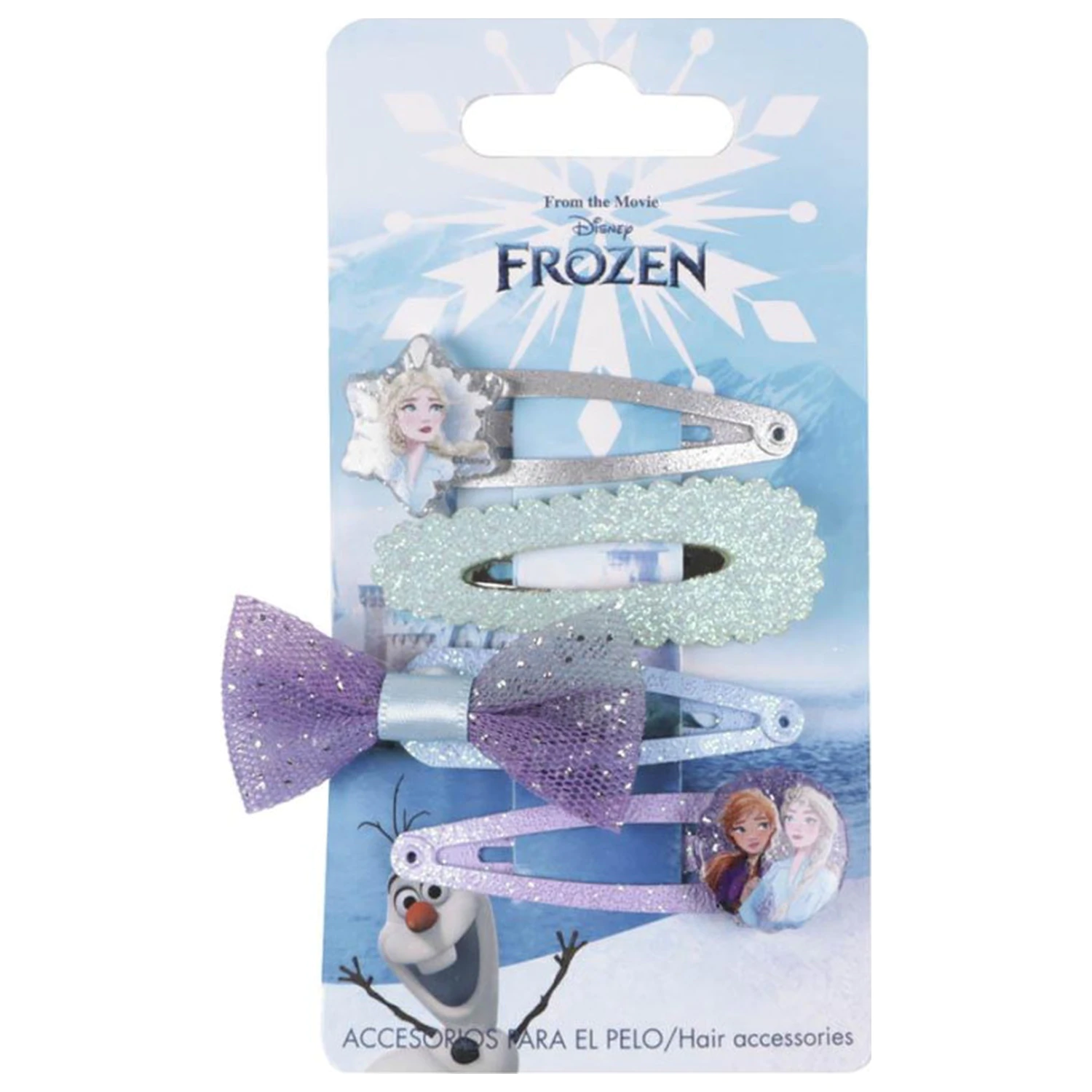 Disney Frozen Royal Haarclips Set von 4 Produktfoto