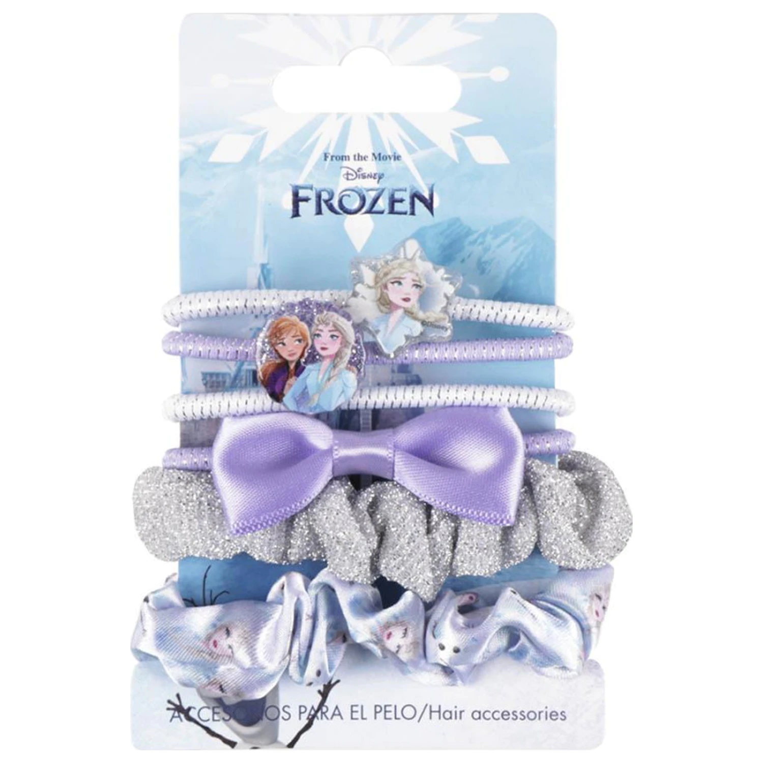 Disney Frozen Royal Haargummi Set 6 Stück Produktfoto