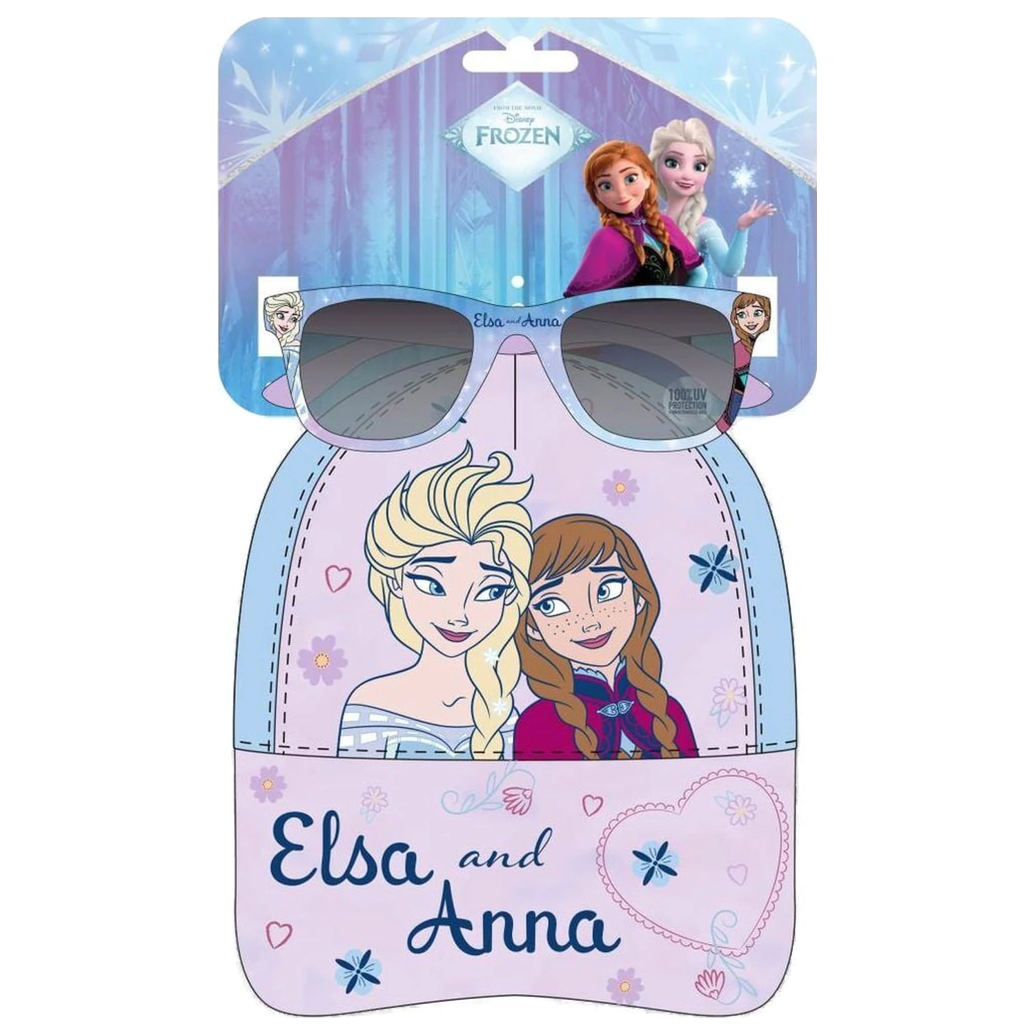 Disney Frozen Cappy und Sonnenbrille Set Produktfoto