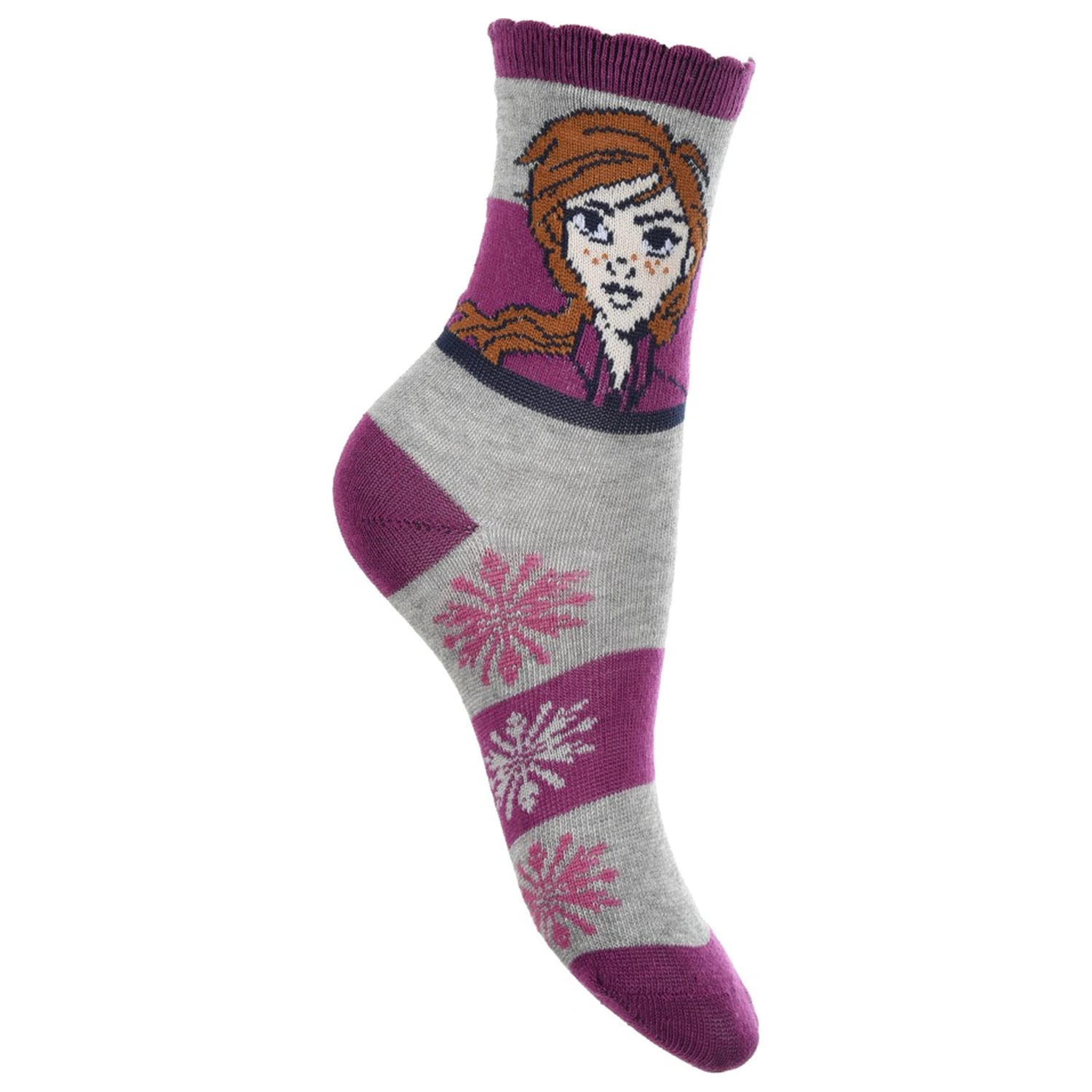 Disney Frozen Sisters Grau Kinder Socken 31/34 Produktfoto