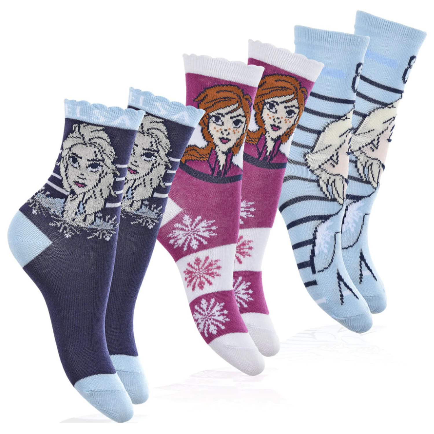 Disney Frozen Sisters Kinder Socken 31/34 Produktfoto