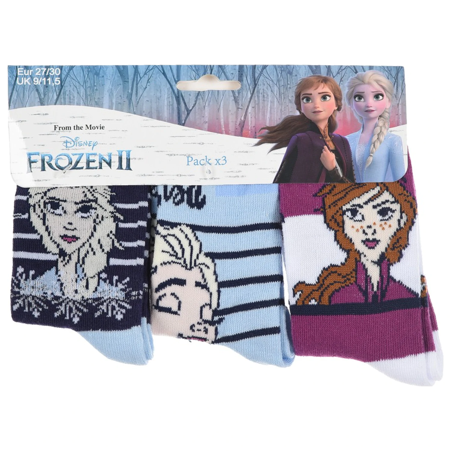 Disney Frozen Sisters Kinder Socken 31/34 Produktfoto