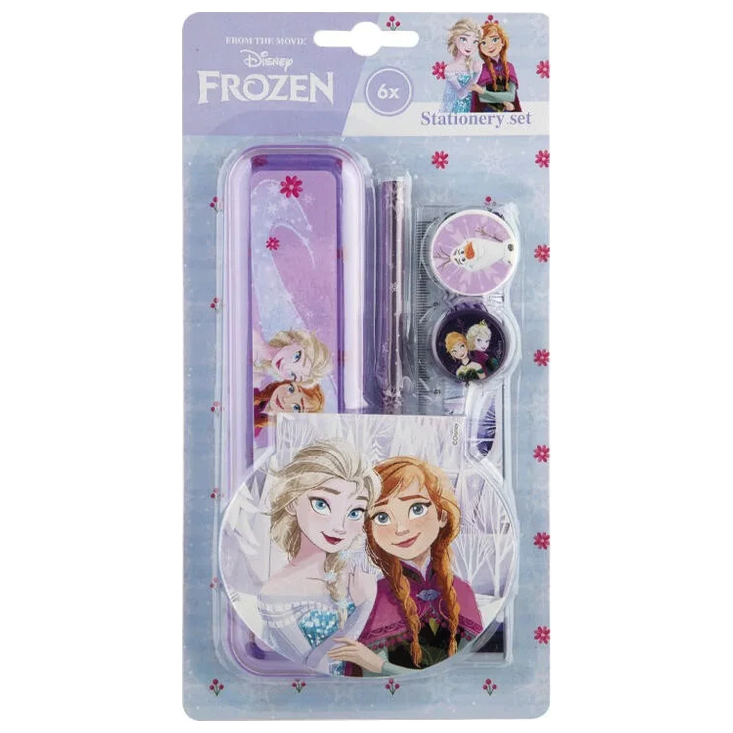 Disney Frozen Sisters Schreibwaren Set - 6 Teile Produktfoto
