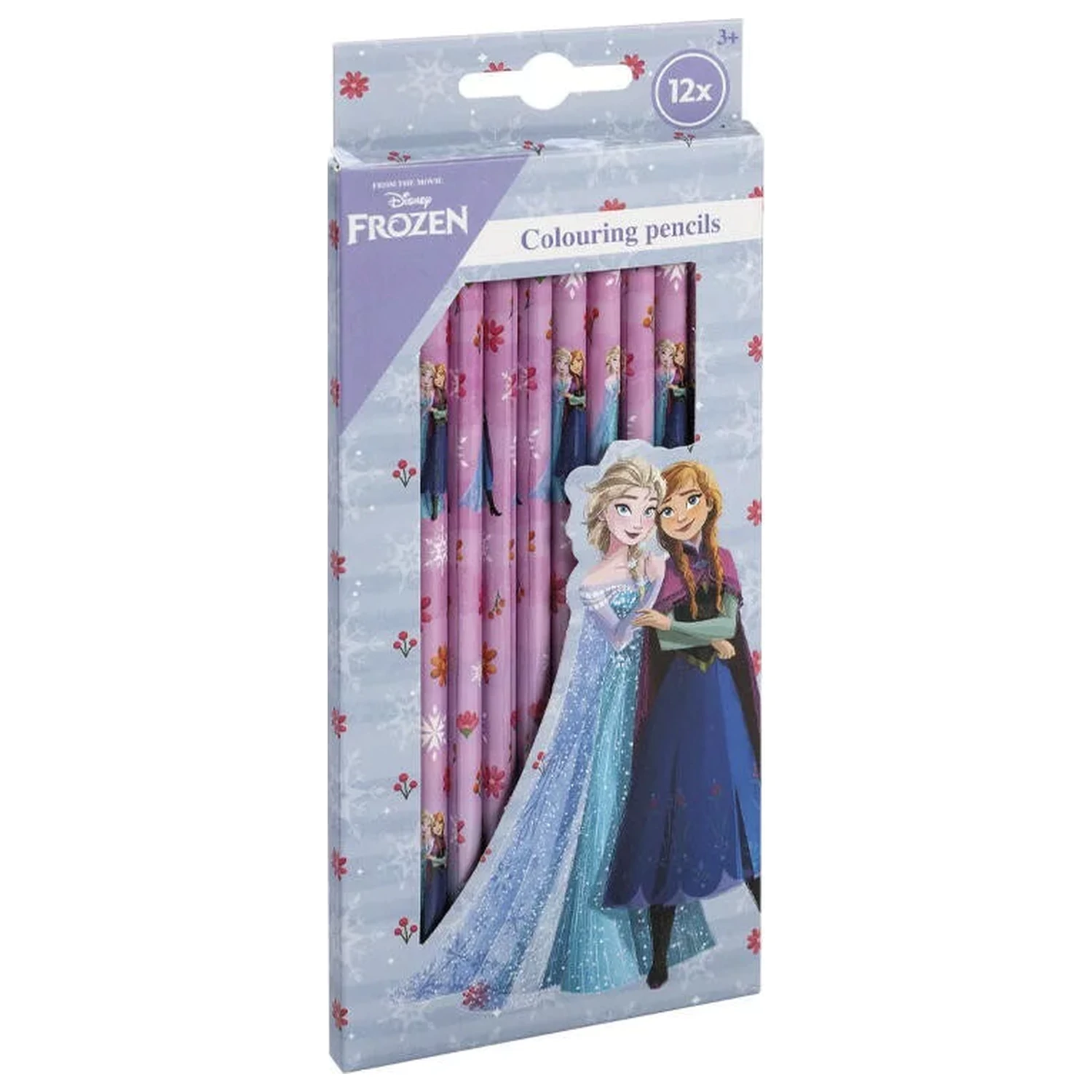 Disney Frozen Sisters farbiges Bleistift-Set 12 St. Produktfoto