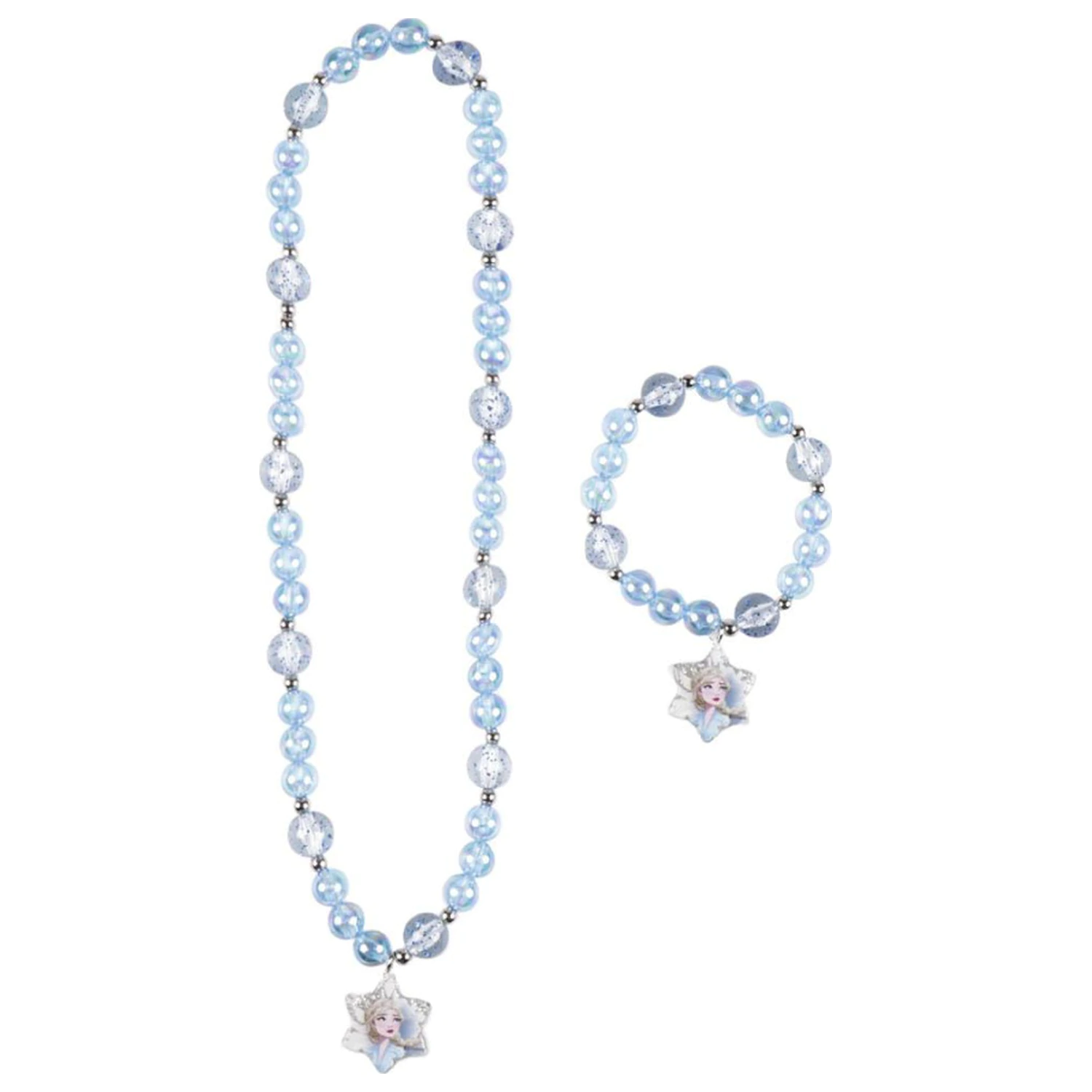 Disney Frozen Snowflake Perlenkette und Armband Set Produktfoto