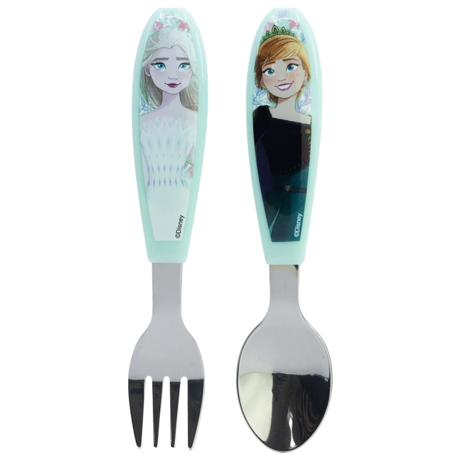 Disney Frozen Snowy Tale Metall Ergo Besteckset - 2 Teile Produktfoto