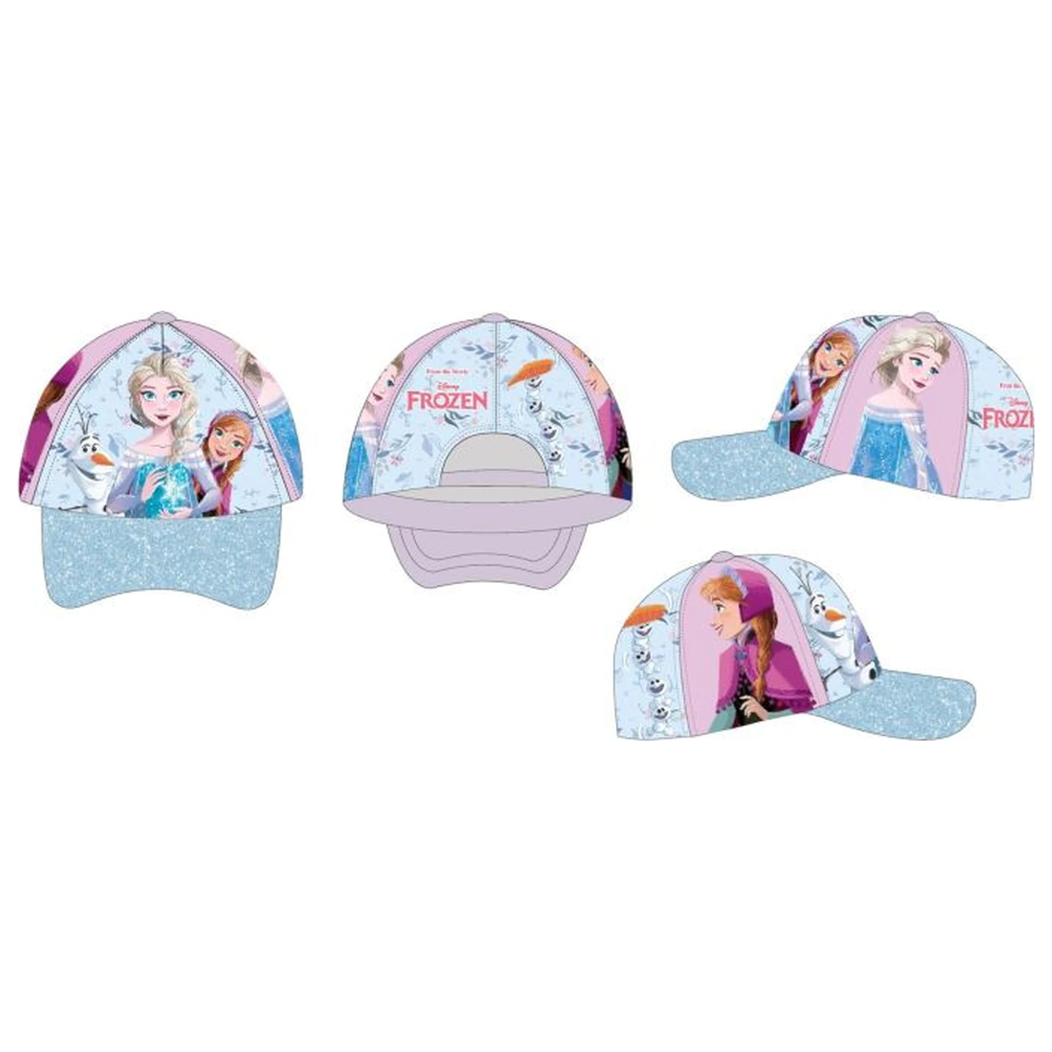 Disney Frozen Snowy Touch Kinder Baseballcap 53 cm Produktfoto