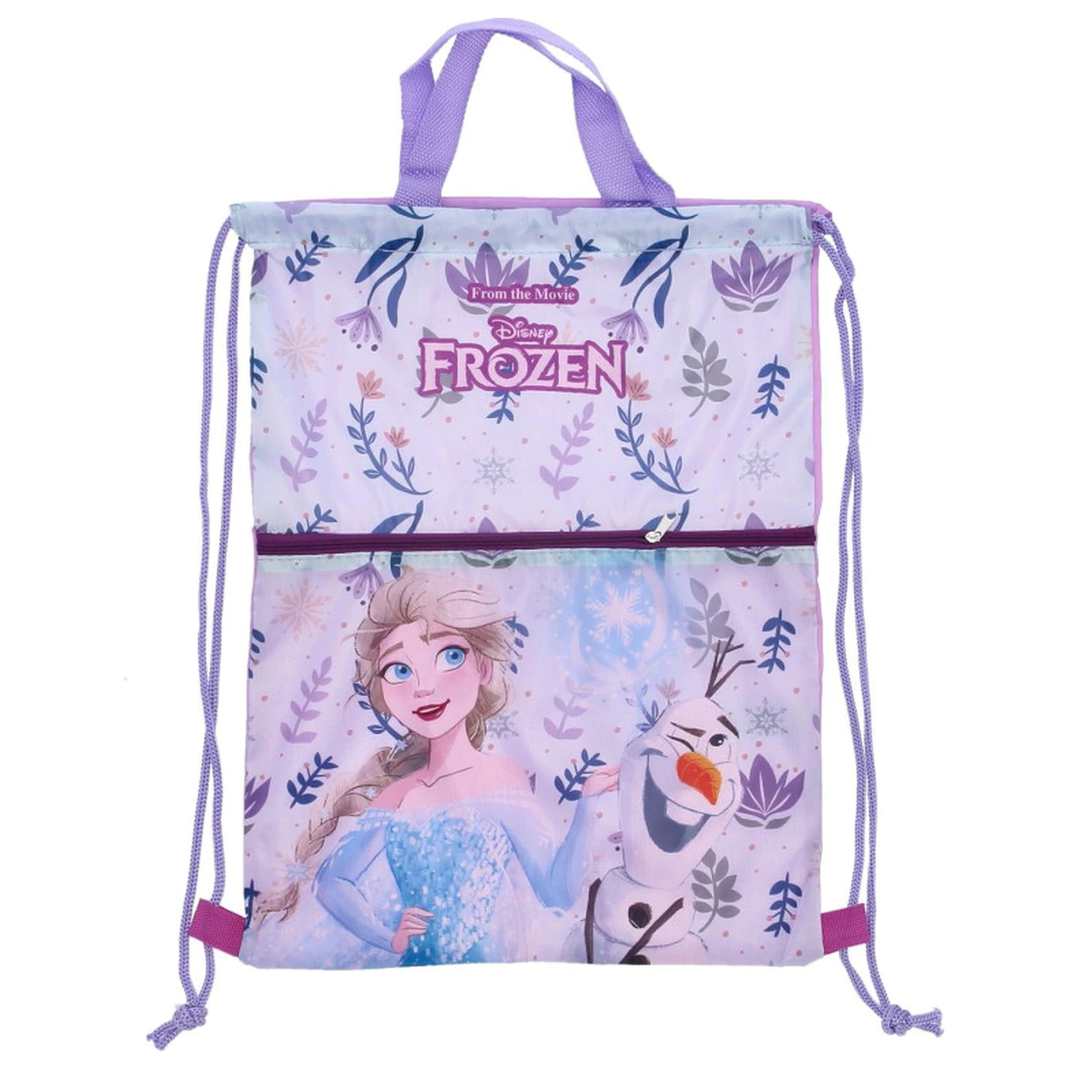 Disney Frozen Sparkle Deluxe Sporttasche, Turnbeutel 45 cm Produktfoto