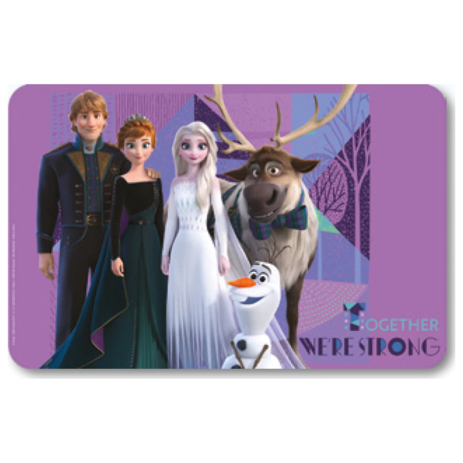 Disney Frozen Strong Platzmatte 43x28 cm Produktfoto