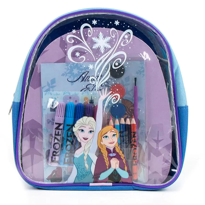 Disney Frozen Rucksack und Schreibwaren Set Produktfoto