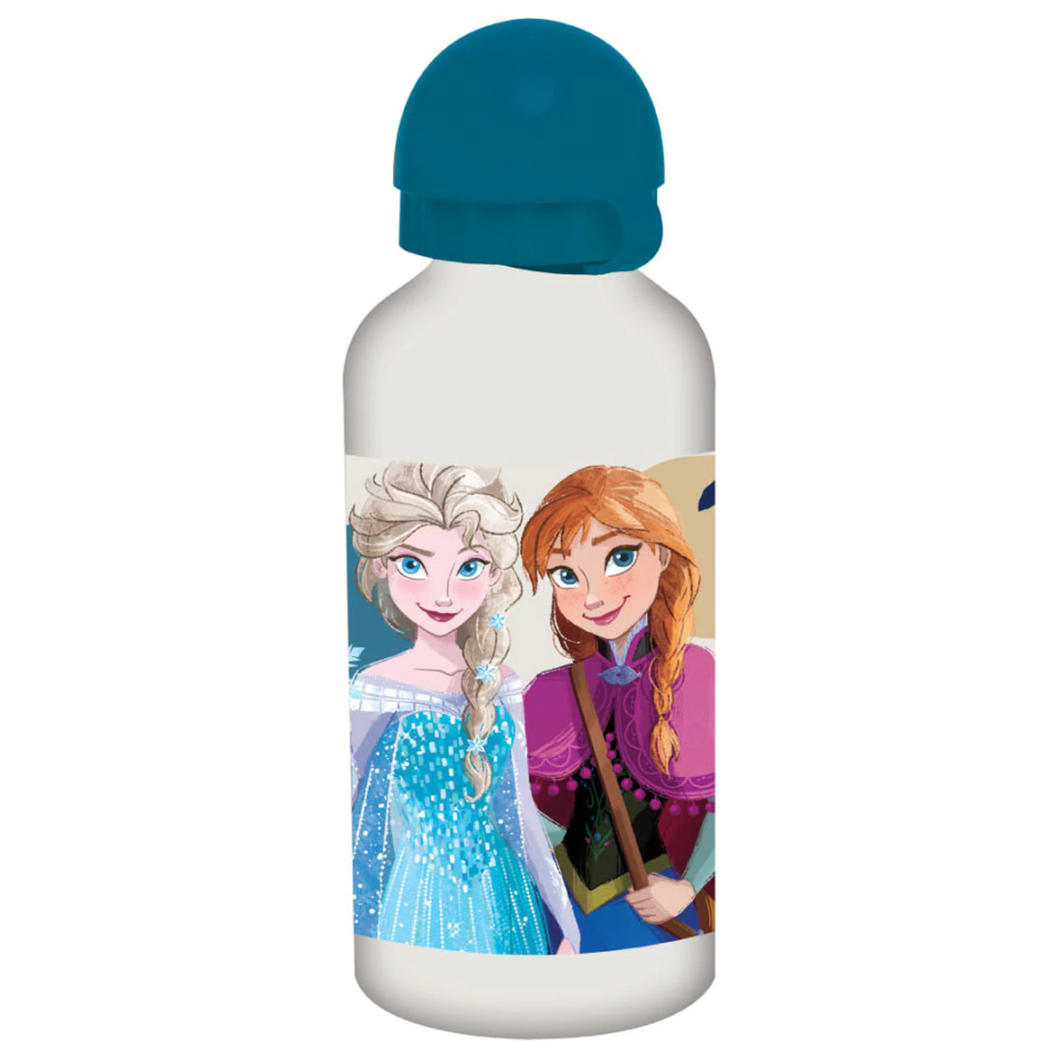 Disney Frozen Together Aluminium-Wasserflasche mit Trinkverschluss 500 ml Produktfoto