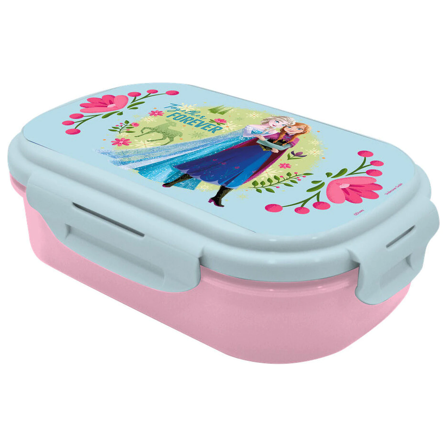 Disney Frozen Together Forever Sandwich Box und Besteck Set Produktfoto