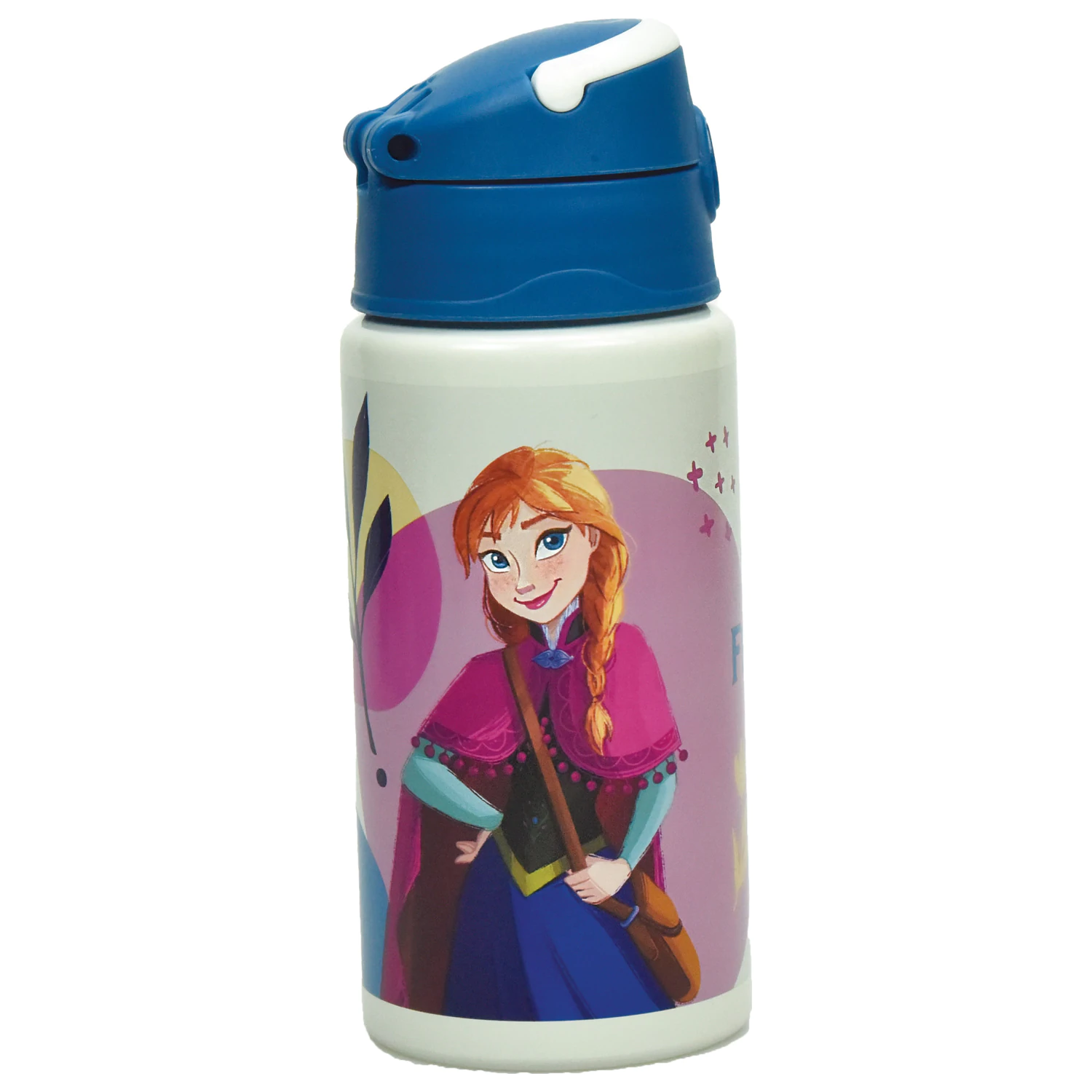Disney Frozen Together We Lead Aluminium-Wasserflasche mit Trinkhalm und Henkel 500 ml Produktfoto