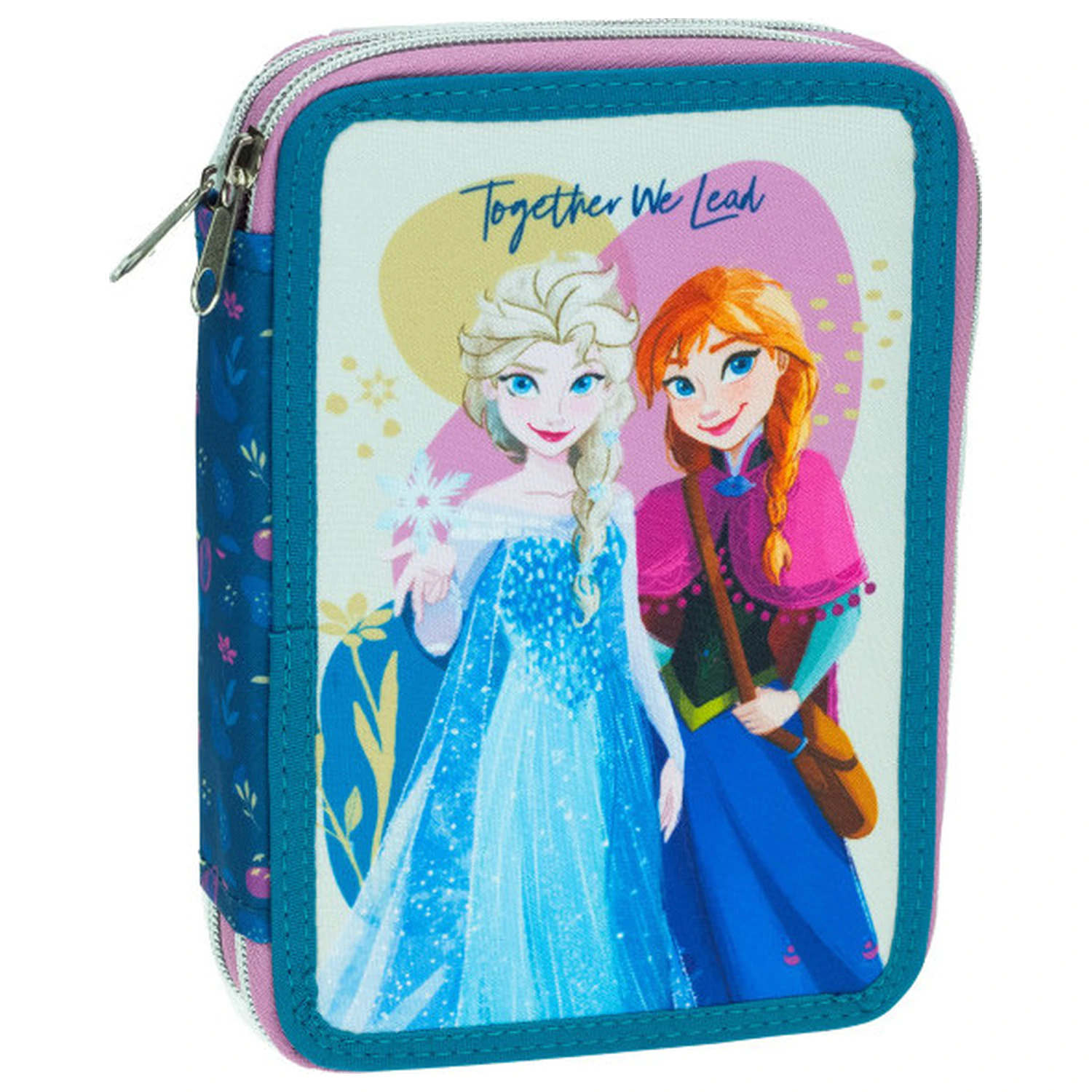 Disney Frozen Together We Lead Gefüllte 2-lagige Federtasche Produktfoto