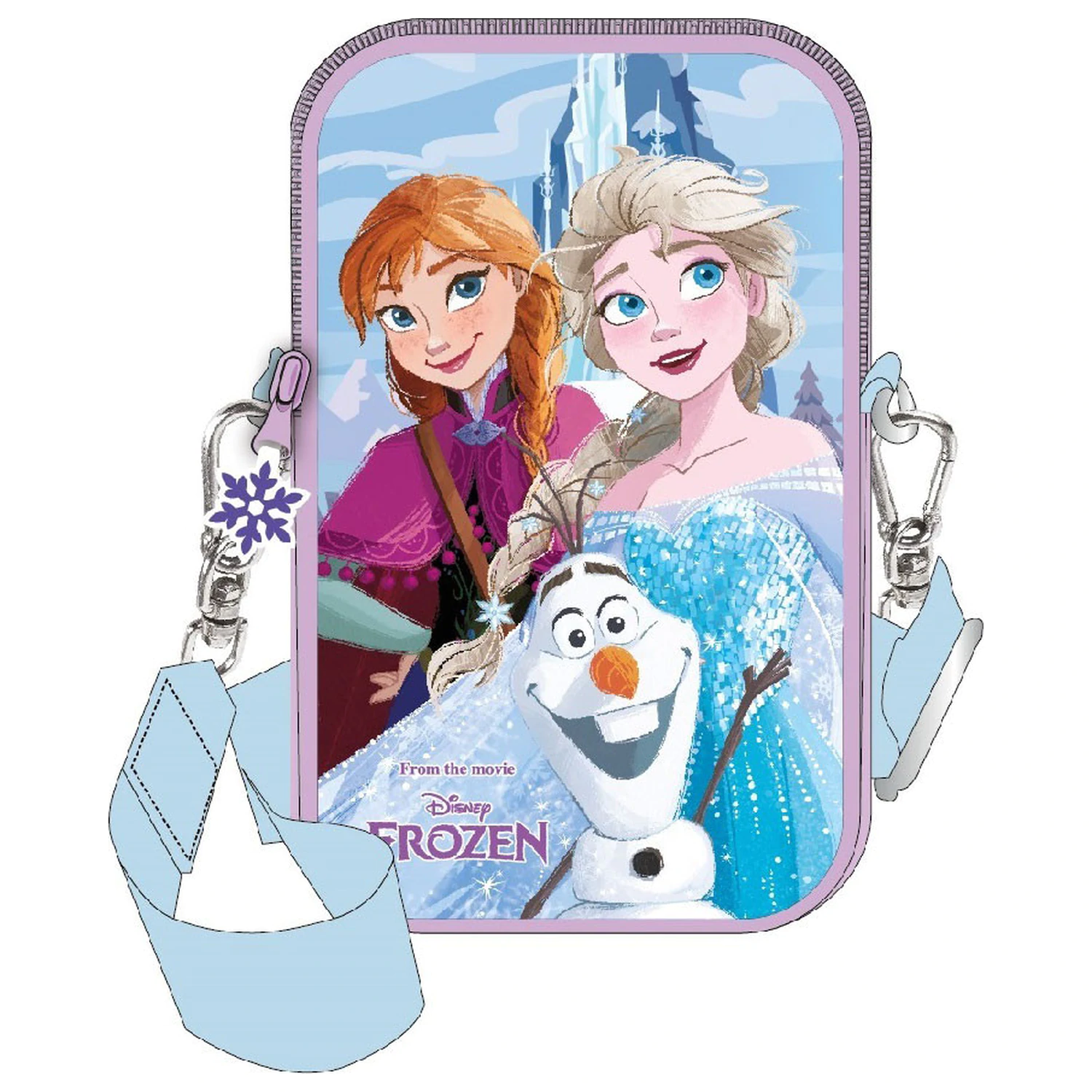 Disney Frozen Trio Deluxe Handy Halterung Tasche 18 cm Produktfoto