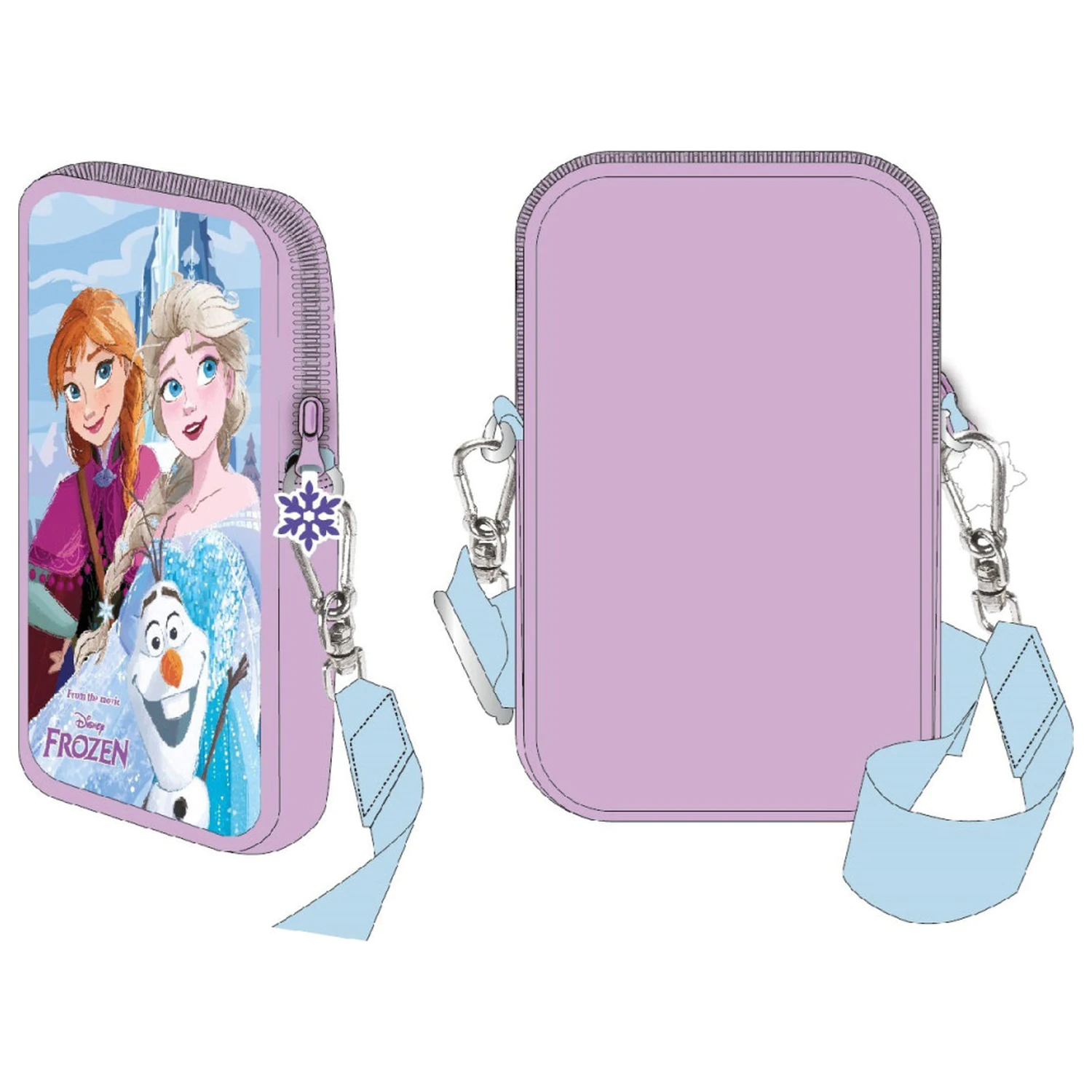 Disney Frozen Trio Deluxe Handy Halterung Tasche 18 cm Produktfoto