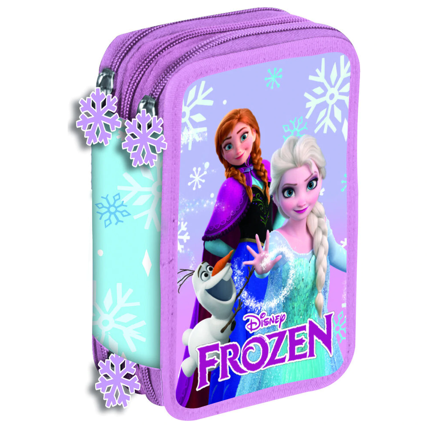 Disney Frozen dreifaches Federmäppchen Produktfoto
