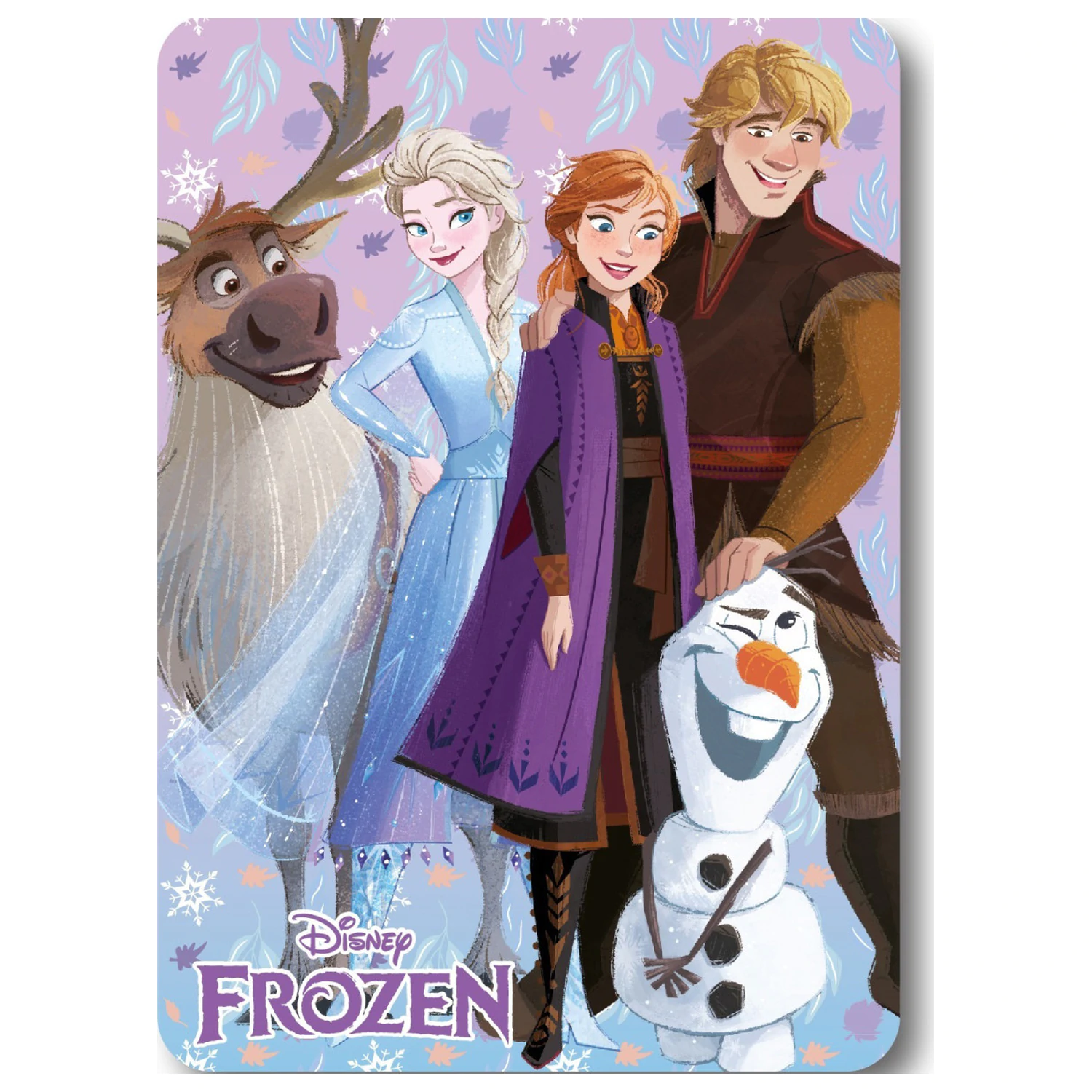 Disney Frozen Winter Friends Fleecedecke Produktfoto