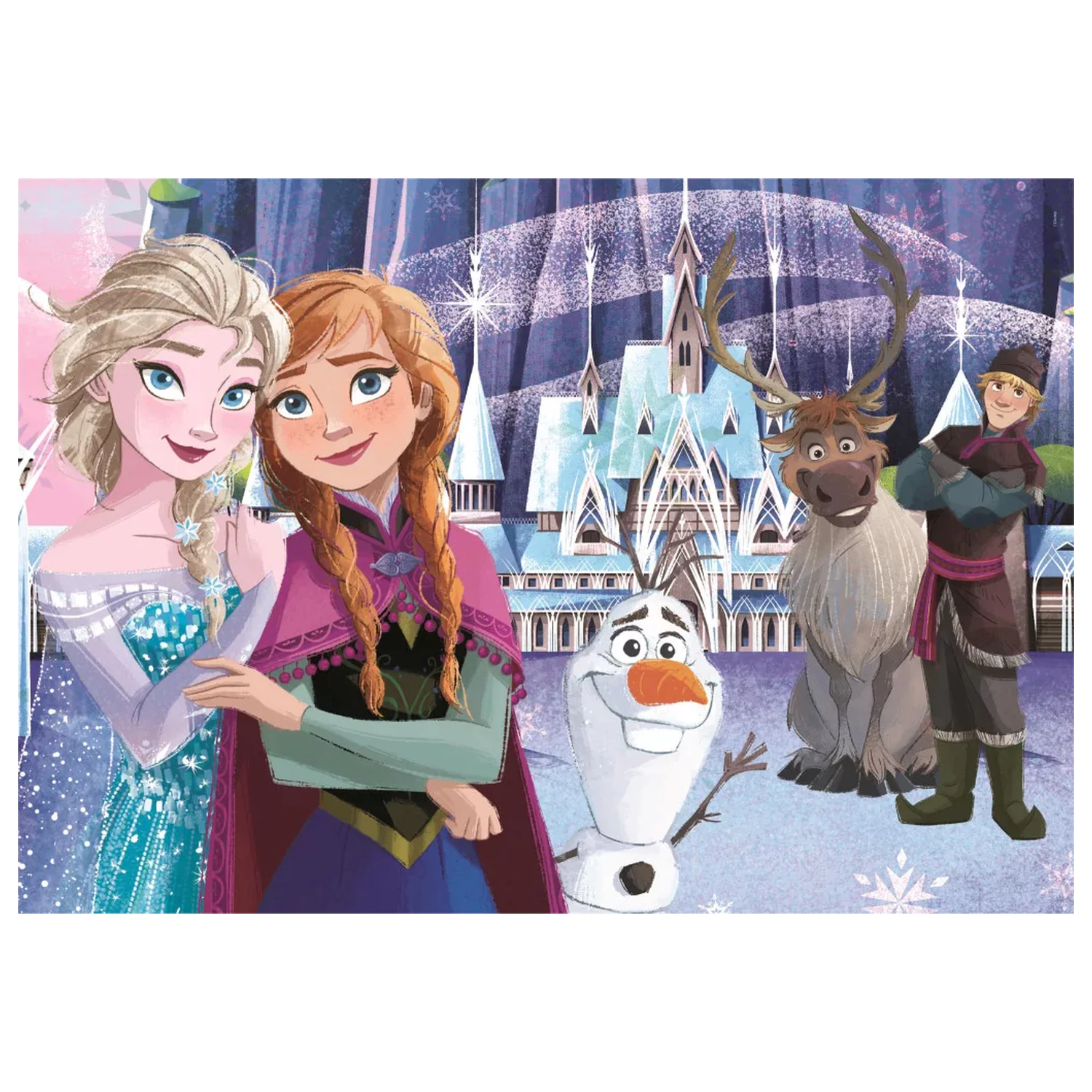 Disney Frozen Winter Magic 60 teiliges Puzzle Produktfoto