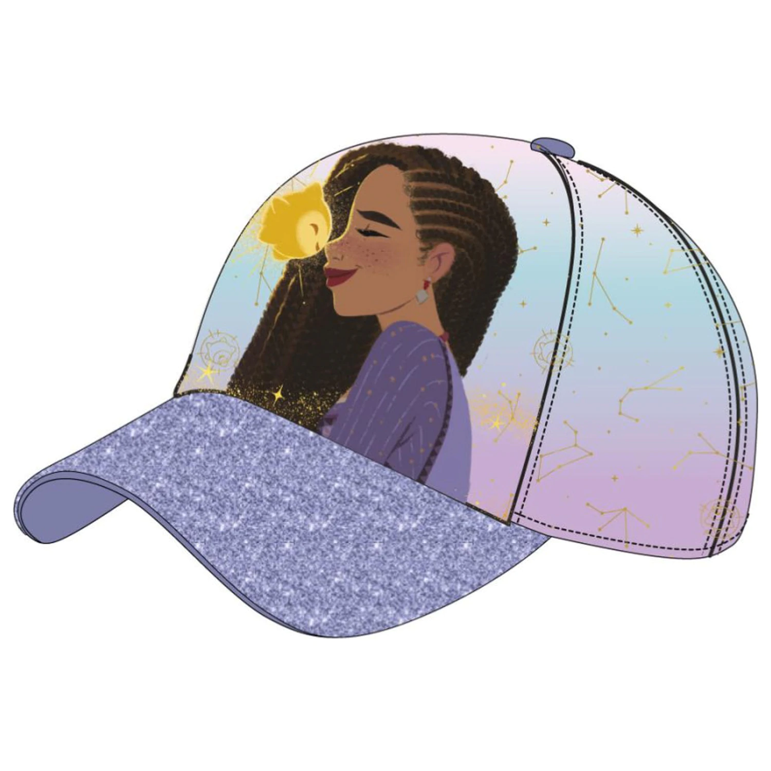 Disney Wish Magic Kinder Baseball Cap 53 cm Produktfoto