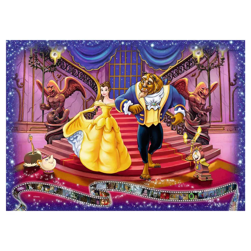 Disney Collector´s Edition Jigsaw Puzzle Beauty and the Beast (1000 Stücke) Produktfoto